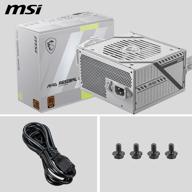 MSI Netzteil MAG A650BNL WHITE