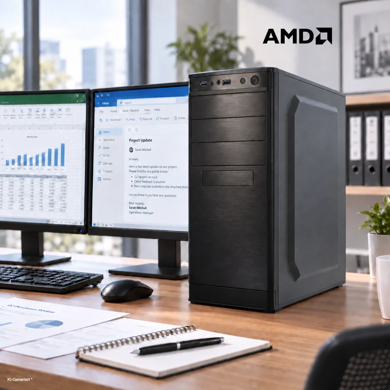 Büro PC AMD Athlon bis Ryzen - ab 3000G bis 3200G