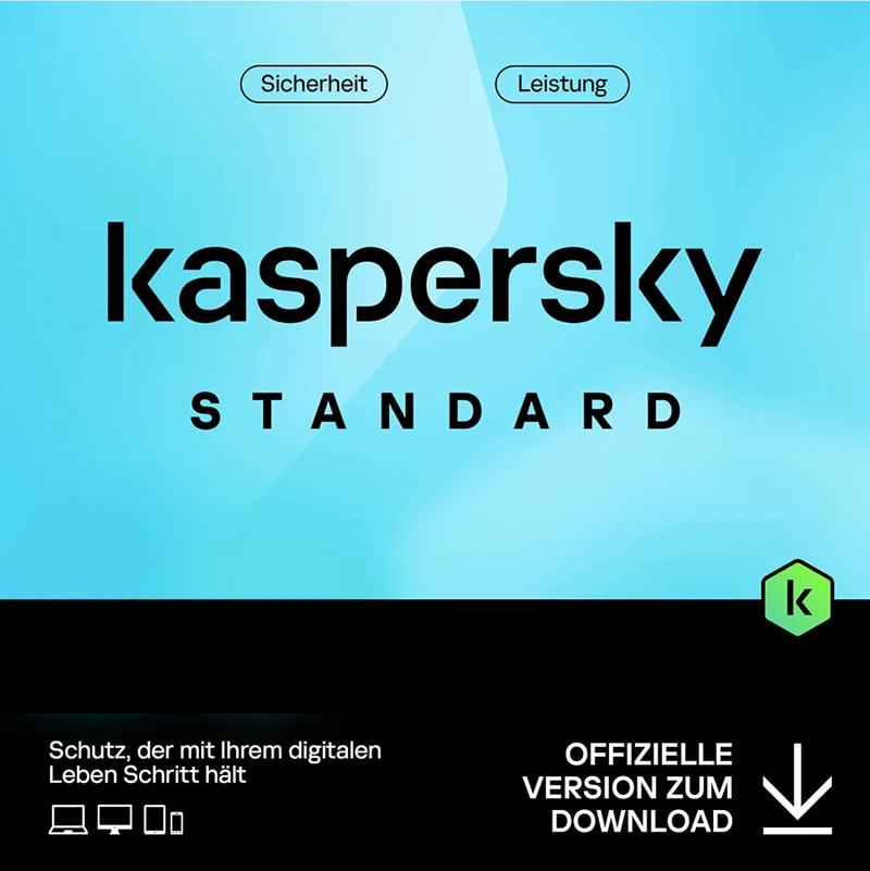 Kaspersky Lab Standard, 3 User, 1 Jahr, ESD (multilingual)