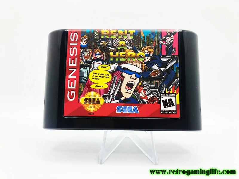 Rent a Hero RPG Sega Genesis Game