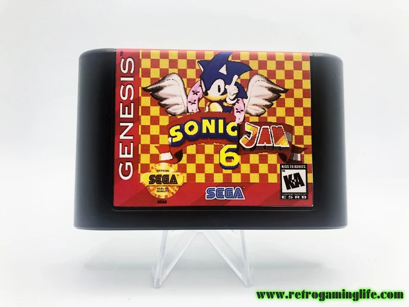 Sonic Jam 6 Sega Genesis Repro Game
