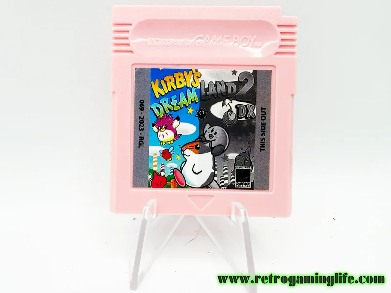 Kirby's Dream Land 2 DX Reproduction Gameboy Color Video Game Cart