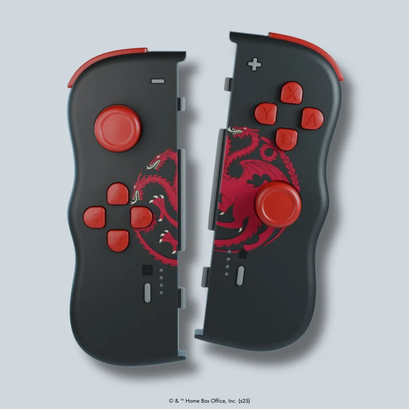 Manettes TWINPADS - GAME OF THRONES - Targaryen Black