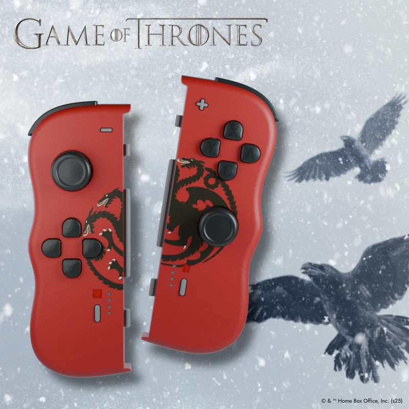 Manettes TWINPADS - GAME OF THRONES - Targaryen Black