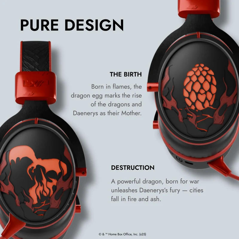 Casque Sans-Fil Multiplateforme - Game of Thrones - Targaryen