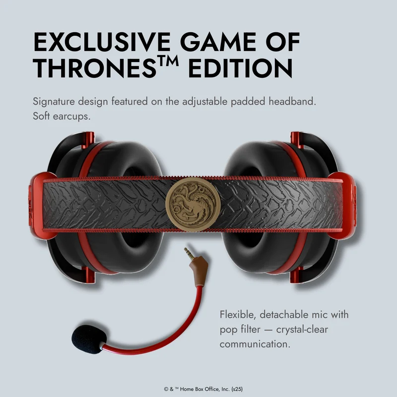 Casque Sans-Fil Multiplateforme - Game of Thrones - Targaryen