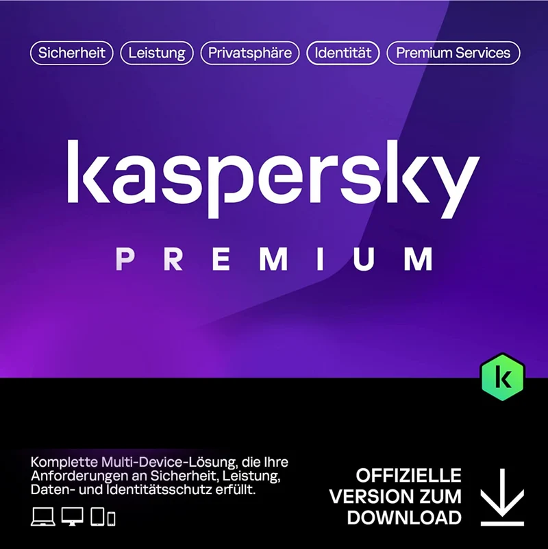 Kaspersky Lab Premium, 10 User, 1 Jahr, ESD (multilingual)