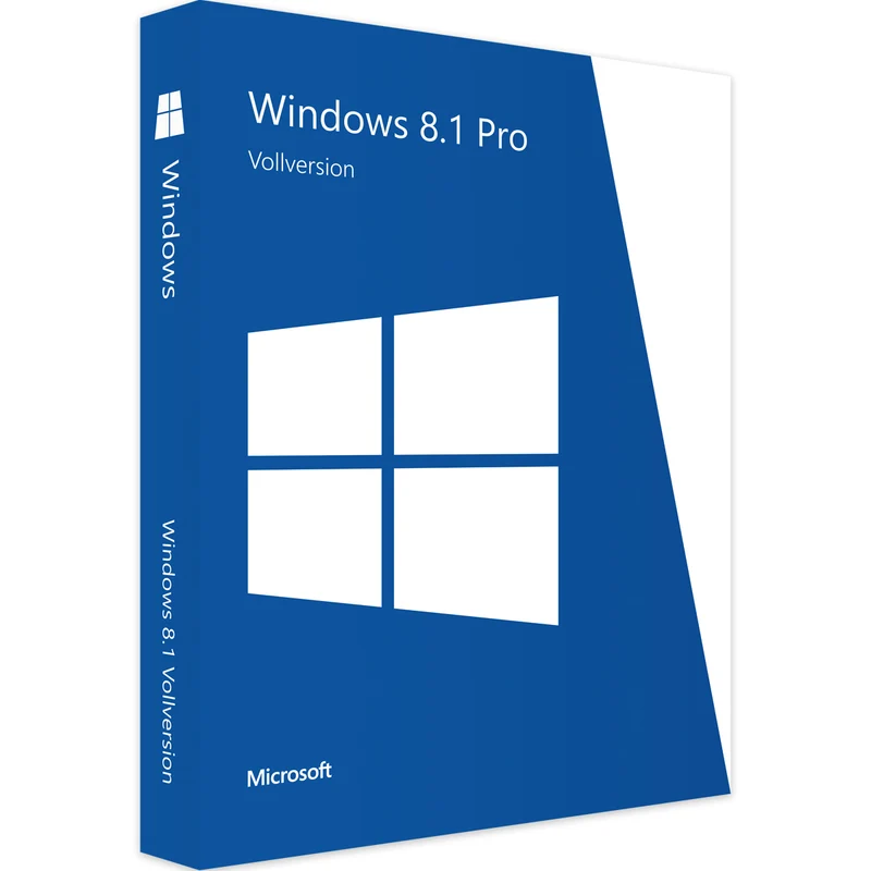 Microsoft Windows 8.1 Pro 32/64Bit, ESD (deutsch) (PC)