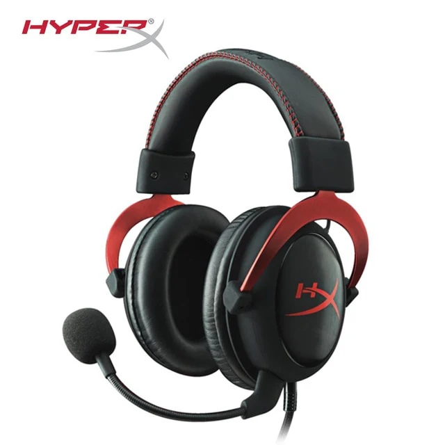 2015 Kingston HyperX Cloud II Hi-Fi Gaming Headset for PC PS4 Xbox 7.1 Virtual Surround Sound with Noise Cancelling microphone