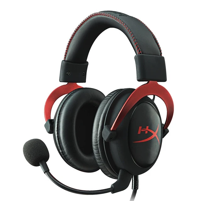 2015 Kingston HyperX Cloud II Hi-Fi Gaming Headset for PC PS4 Xbox 7.1 Virtual Surround Sound with Noise Cancelling microphone