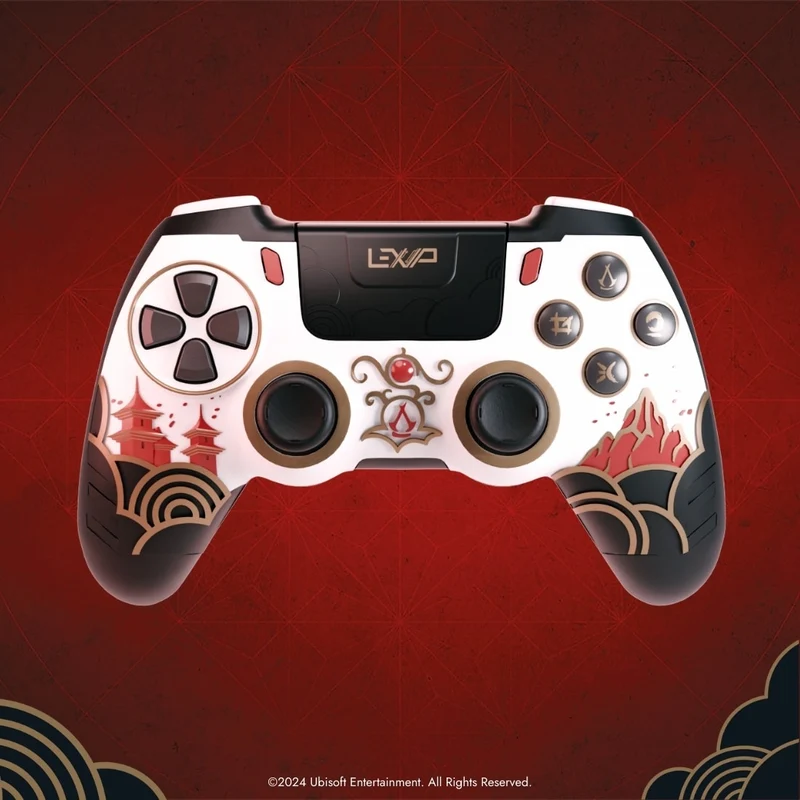 Manette Sans-fil 4 Palettes Programmables - Assassin's Creed Shadows - Lexip X Ubisoft - PC/PS4/Mobile