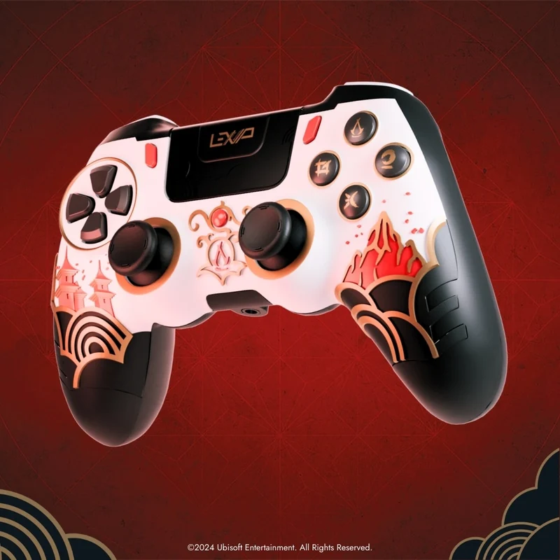 Manette Sans-fil 4 Palettes Programmables - Assassin's Creed Shadows - Lexip X Ubisoft - PC/PS4/Mobile