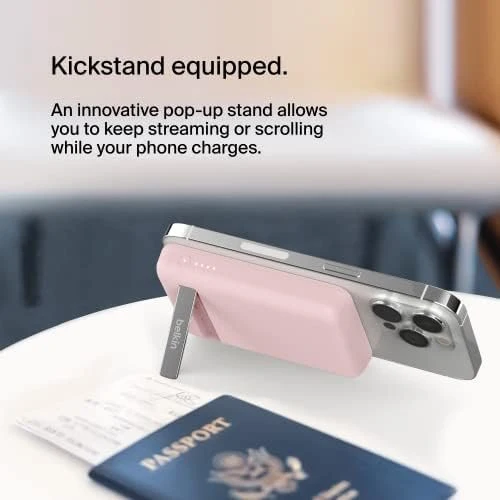 Belkin Boost↑Charge™ Wireless Power Bank 5K w/MagSafe Compatible 7.5W Charging