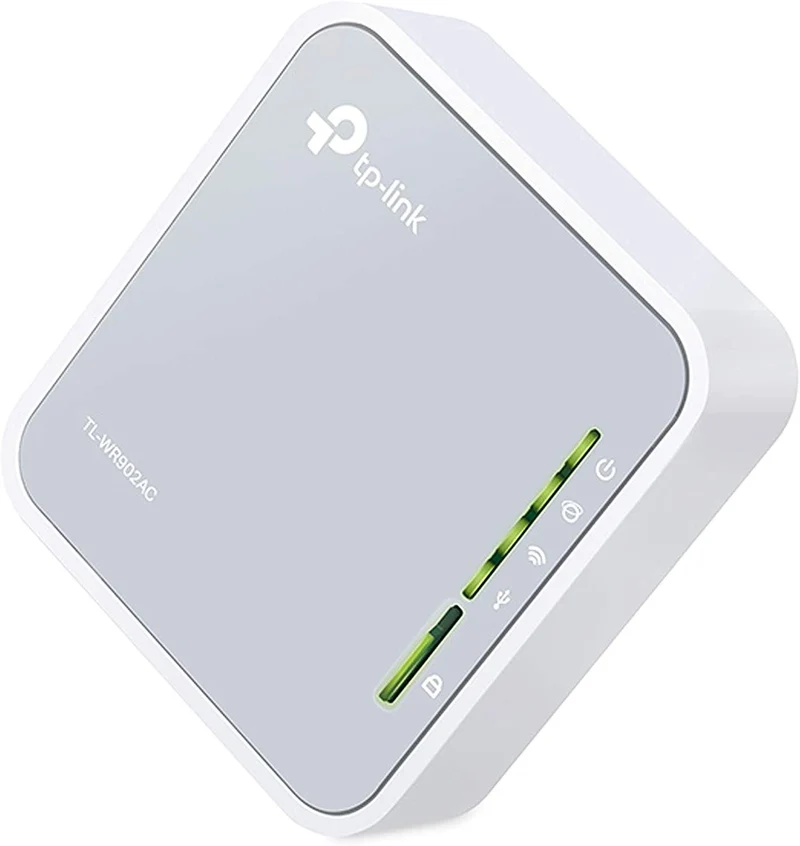 TP-Link AC750 Wireless Portable Nano Travel Router(TL-WR902AC) - Support Multiple Modes, WiFi Router/Hotspot/Bridge/Range Extender/Access Point/Client Modes, Dual Band WiFi, 1 USB 2.0 Port