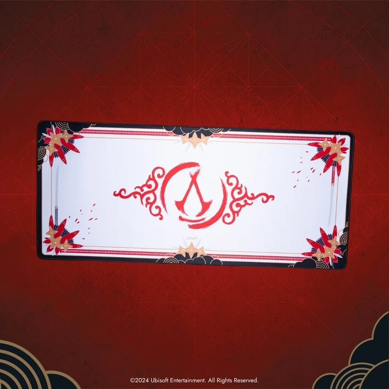 Tapis De Souris Flexible XXL - Assassin's Creed Shadows - Surface Souple Micro-texturé