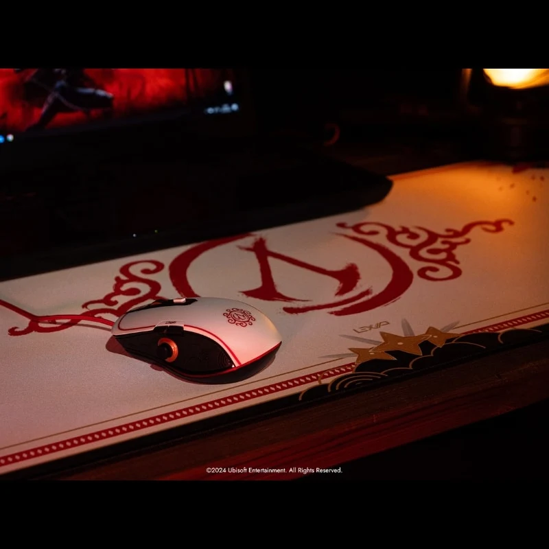 Tapis De Souris Flexible XXL - Assassin's Creed Shadows - Surface Souple Micro-texturé