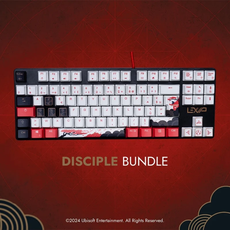 Bundle “Disciple” Assassin’s Creed Shadows Jeu PC + Clavier - Lexip X Ubisoft