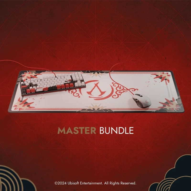 Bundle “Master” Assassin's Creed Shadows Jeu PC + Clavier + Souris + Tapis - Lexip X Ubisoft