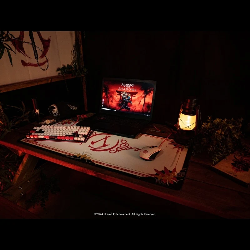 Bundle “Master” Assassin's Creed Shadows Jeu PC + Clavier + Souris + Tapis - Lexip X Ubisoft