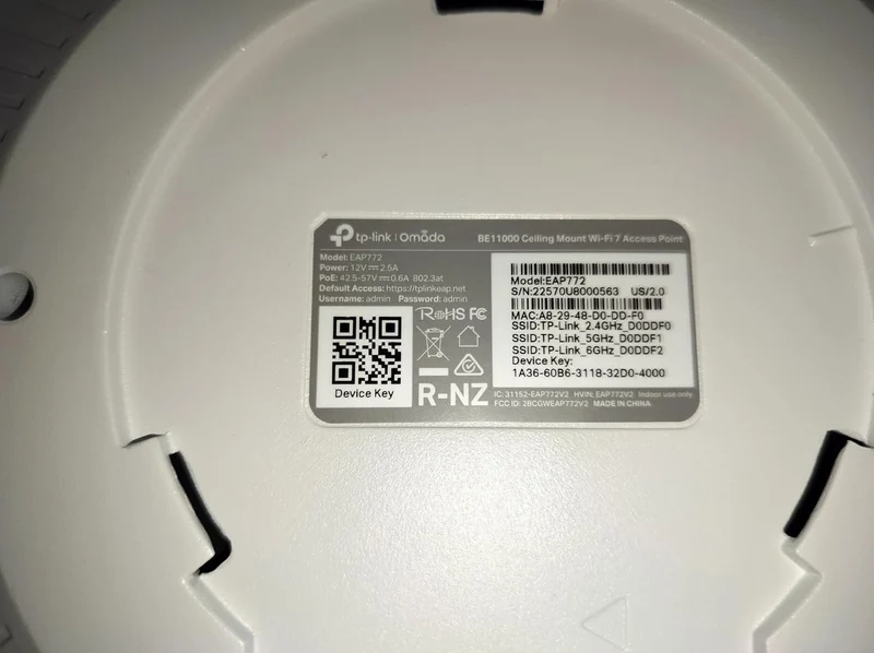 TP-Link Omada WiFi 7 Wireless Access Point