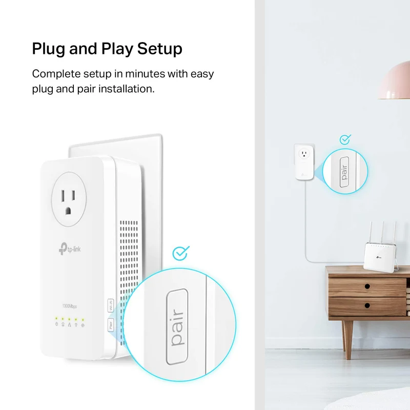 TP-Link Powerline Wi-Fi 6 Extender