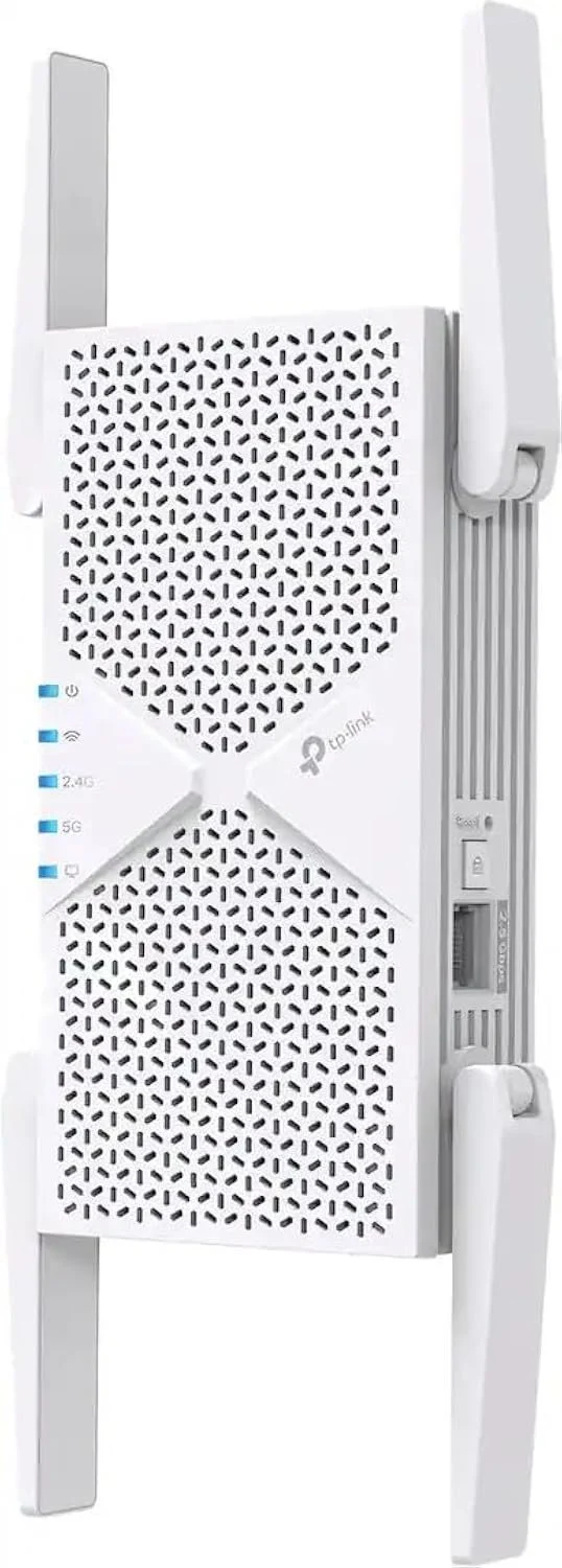 TP-Link - BE6500 Wi-Fi 7 Range Extender - RE405BE Renewed (Renewed)