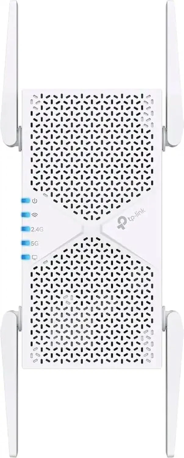 TP-Link - BE6500 Wi-Fi 7 Range Extender - RE405BE Renewed (Renewed)