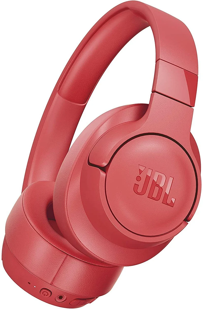 JBL TUNE 700BT - Wireless Over-Ear Headphones - White (Renewed)