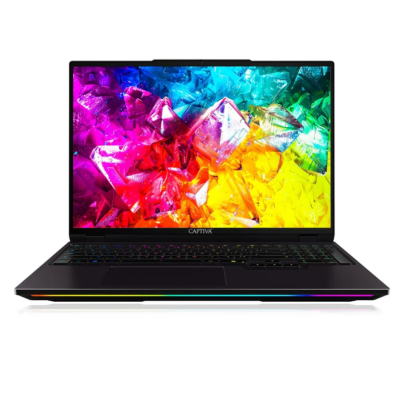 Captiva Notebook Highend Gaming Ryzen 9 9955HX (16,0", 64GB, 2TB SSD, GeForce RTX5080 16GB)