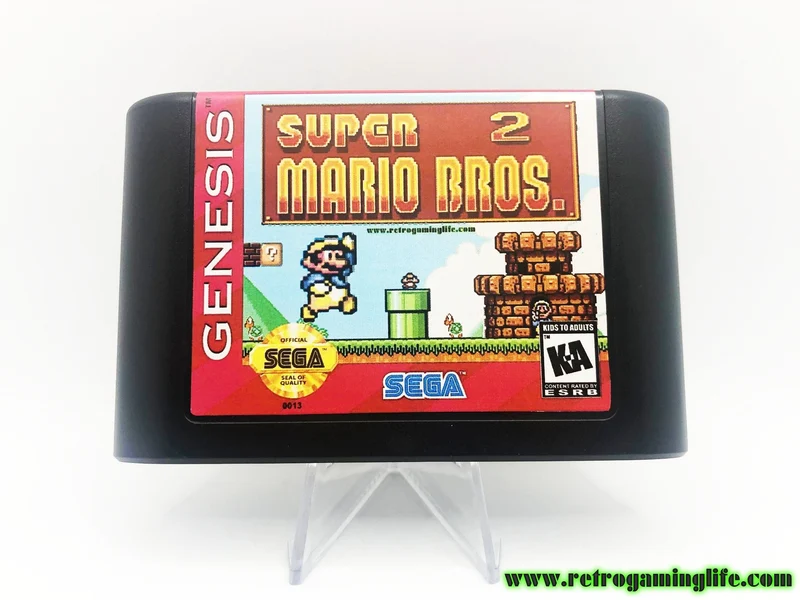 Super Mario Bros 2 Sega Genesis Game