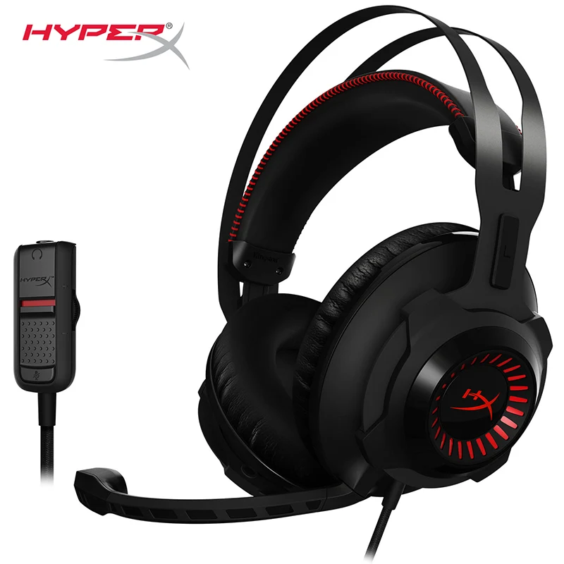 Kingston virtual 7.1 HyperX Cloud Revolver Headphones for precise audio positioning Gaming Headset for FPS
