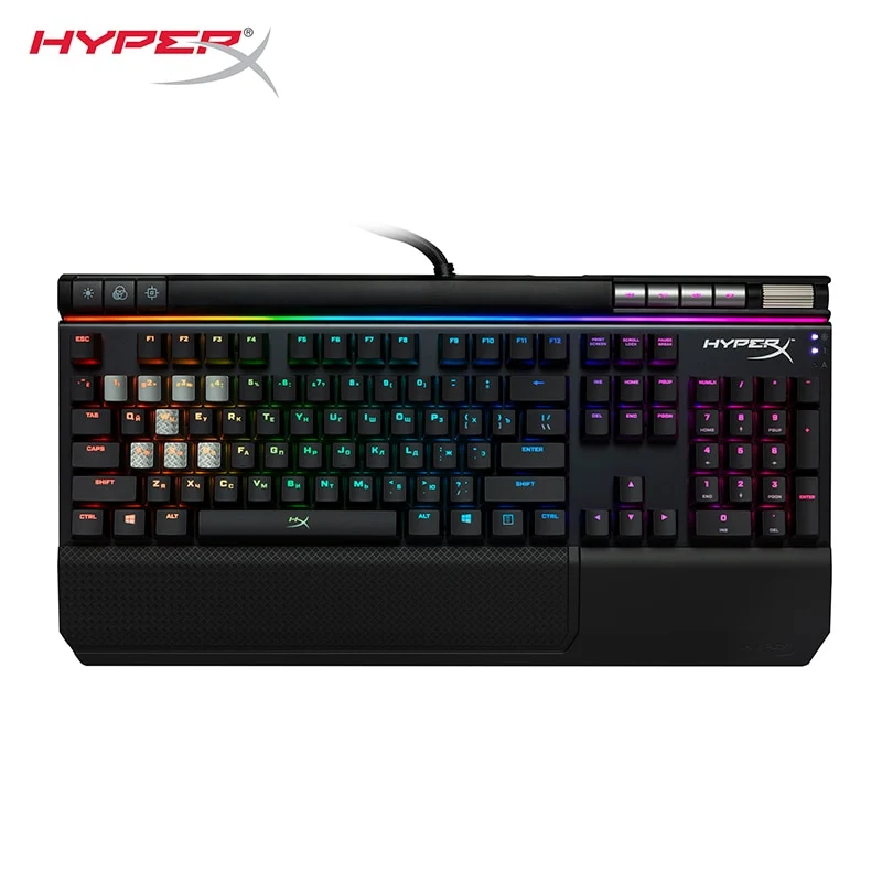 HyperX Alloy Elite RGB CHERRY MX mechanical keyswitches Game mechanical keyboard 100% Anti-ghosting and N-Key mechanical keyboar
