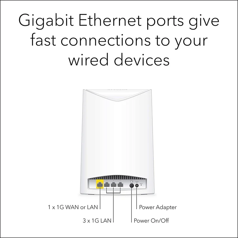 NETGEAR Wireless Mesh Access Point and WiFi Extender (WAC564) - Tri-Band AC3000 WiFi Speed | Up to 600 Devices | 4 x 1G Ethernet LAN Port | MU-MIMO | Includes Insight Remote Management