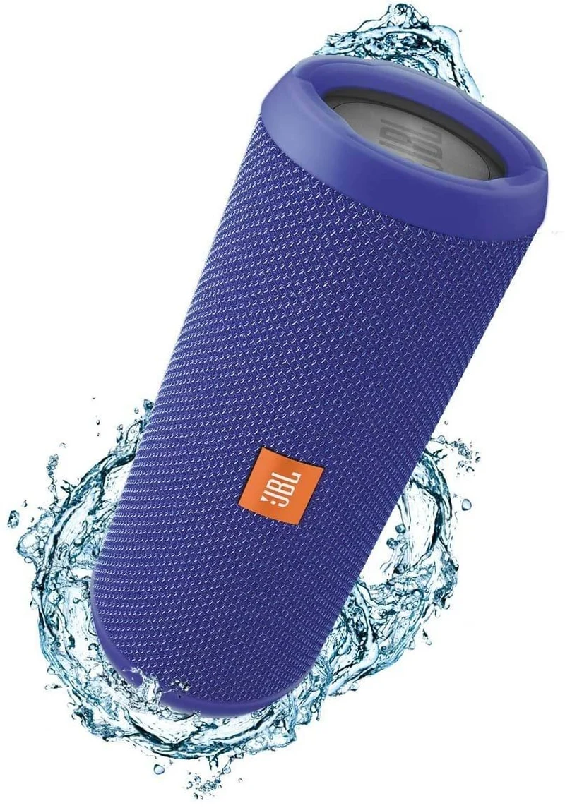 JBL Flip 3 Splashproof Portable Bluetooth Speaker, Gray (Renewed)