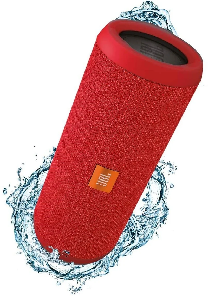 JBL Flip 3 Splashproof Portable Bluetooth Speaker, Gray (Renewed)