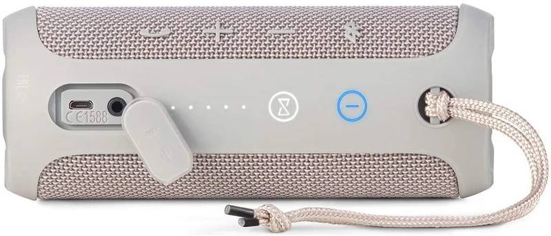 JBL Flip 3 Splashproof Portable Bluetooth Speaker, Gray (Renewed)