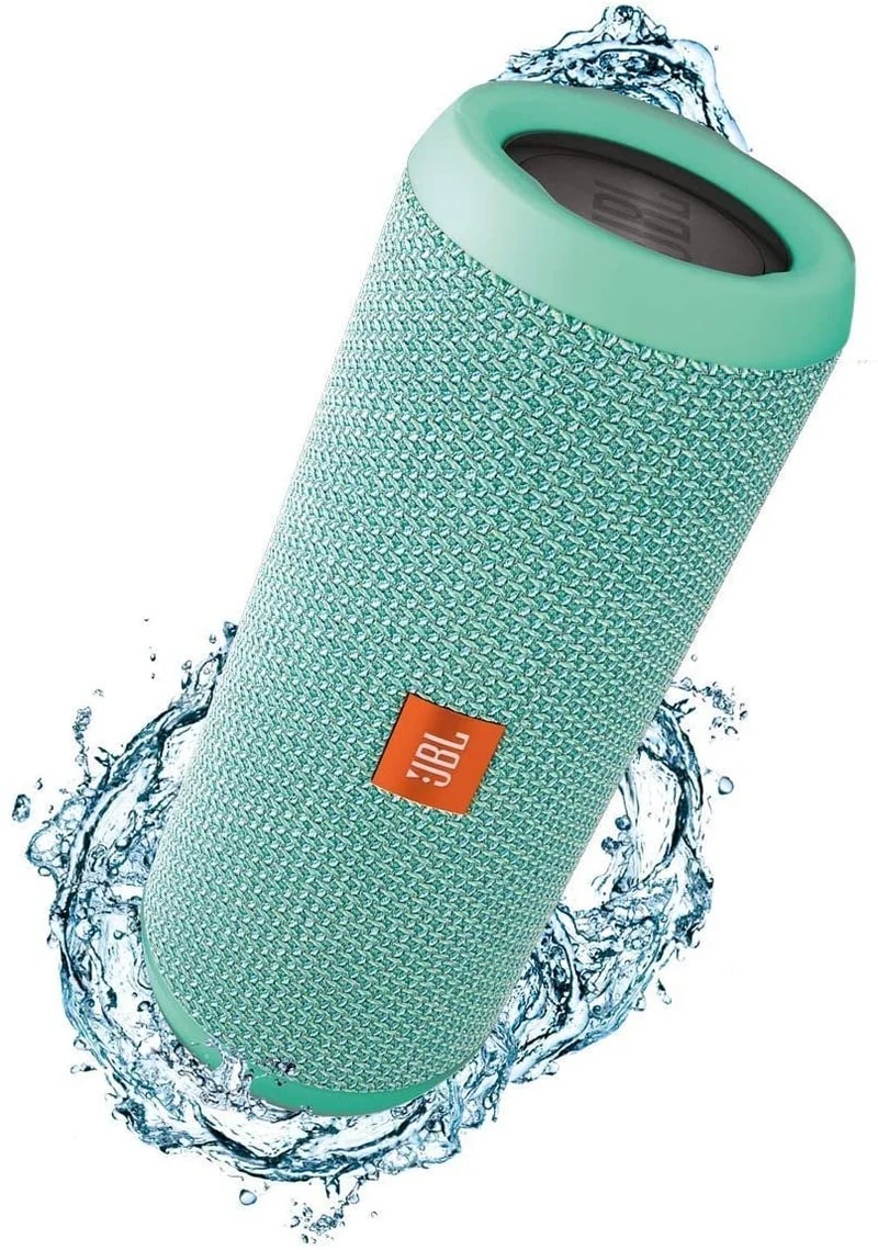 JBL Flip 3 Splashproof Portable Bluetooth Speaker, Gray (Renewed)