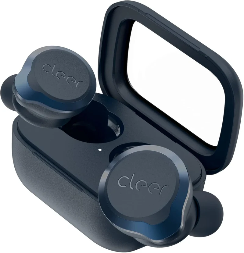 Cleer Audio Ally Plus II True Wireless Noise Cancelling Earbuds, Long Lasting 33 Hour Battery, Best Bluetooth Earbuds, Smart Controls Mobile App