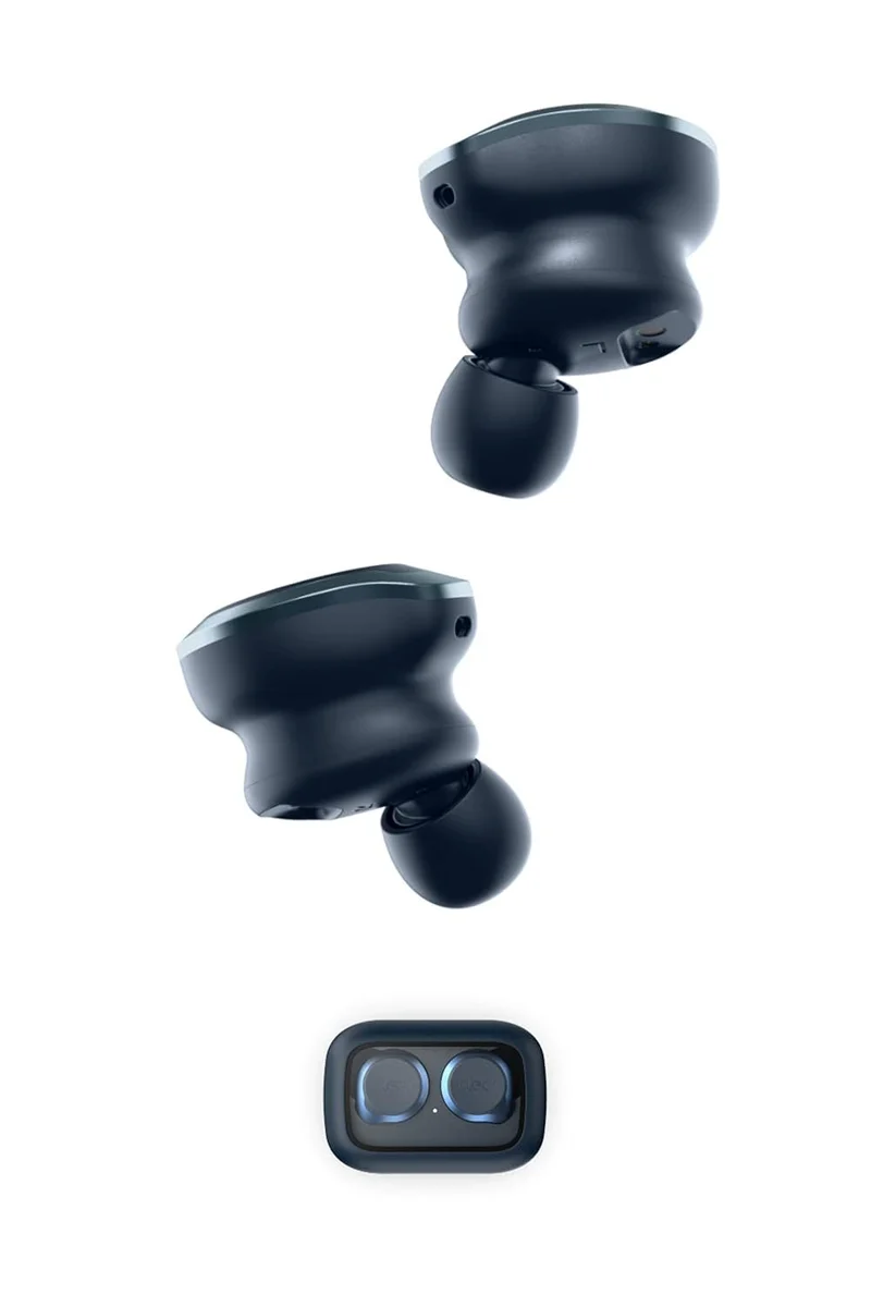 Cleer Audio Ally Plus II True Wireless Noise Cancelling Earbuds, Long Lasting 33 Hour Battery, Best Bluetooth Earbuds, Smart Controls Mobile App