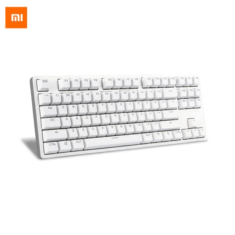 Xiaomi Keyboard Wired MK01 87 keys TTC Backlight Aluminium Alloy Mechanical Gaming Keyboard LED Backlit for Gamer Laptop PC