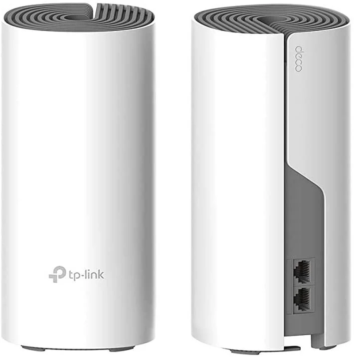 TP-LINK Deco E4 2-Pack Router Wireless Dual-Band (2.4 GHz/5 GHz) Fast Ethernet Bianco (Renewed)