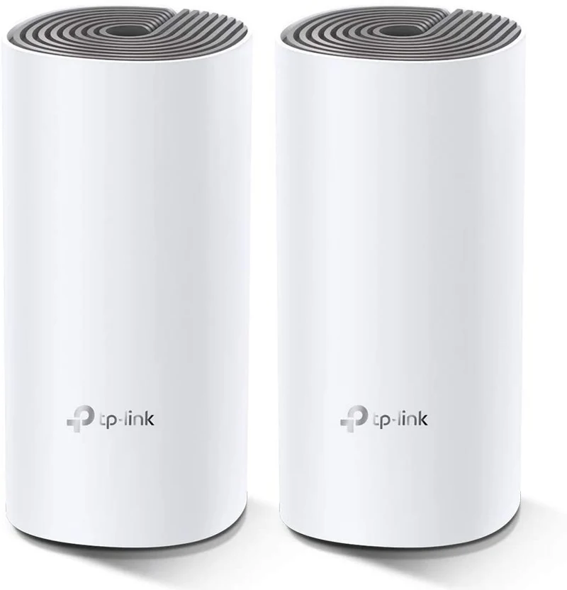 TP-LINK Deco E4 2-Pack Router Wireless Dual-Band (2.4 GHz/5 GHz) Fast Ethernet Bianco (Renewed)