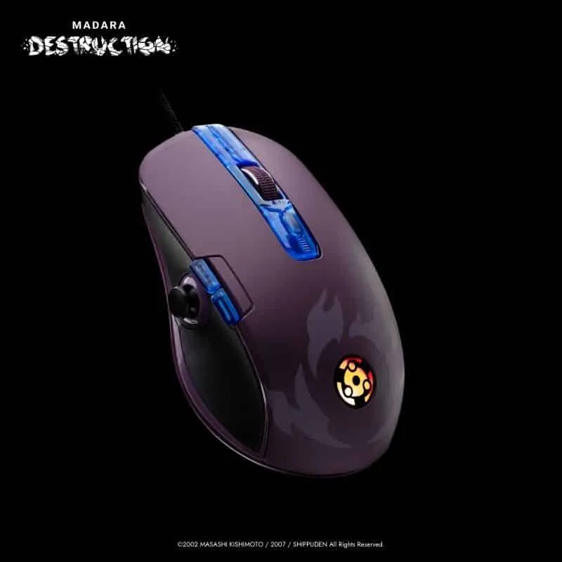 Souris Madara “Destruction” - Naruto Shippuden - Avec joystick de pouce et patins céramiques