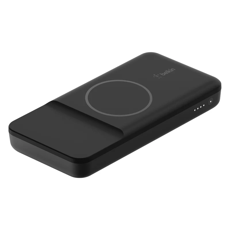 Belkin Portable Charger, Power Bank 10000 mAh - Magnetic USB-C 7.5W Fast Wireless Charger - MagSafe Charger Battery Pack - iPhone Charger - iPhone 17, Air, Pro, Pro Max, Google Pixel 10, etc. - Black