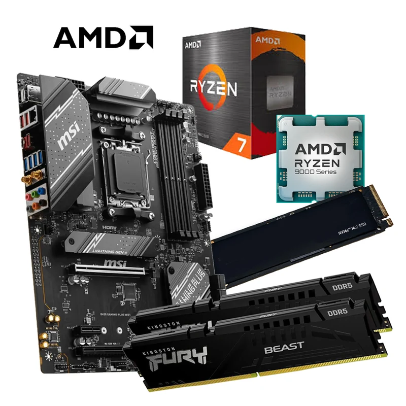 Aufrüstbundel Büro PC AMD Ryzen 5 bis 9