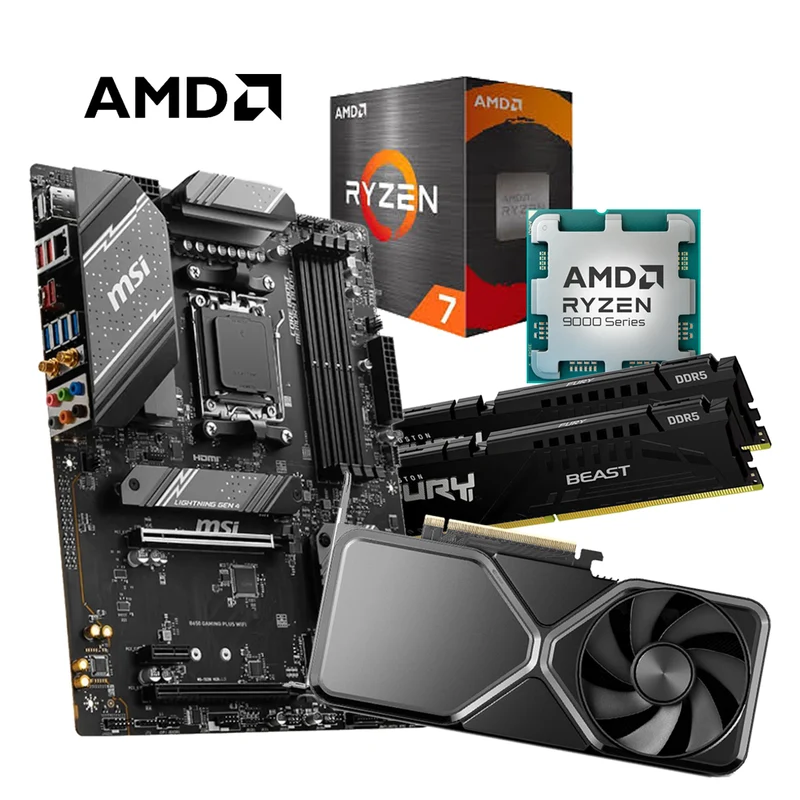 Aufrüstbundel GAMER Gaming PC AMD Ryzen 5 / Ryzen / 7 Ryzen 9