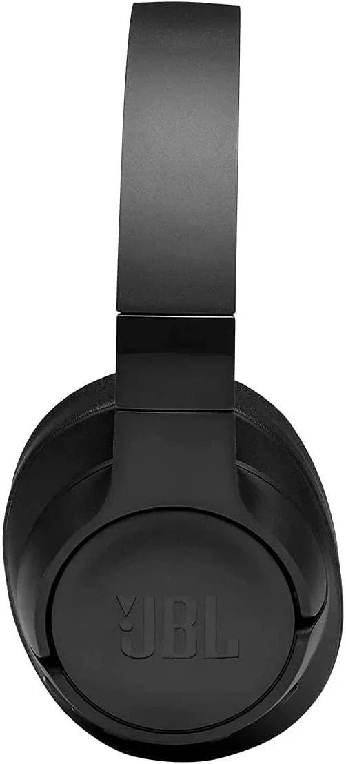 JBL Tune 760NC Over-Ear Headphones - Lightweight JBL Headphones Wireless Bluetooth, Foldable with Active Noise Cancellation - Bulk Packaging - Black (Renewed)