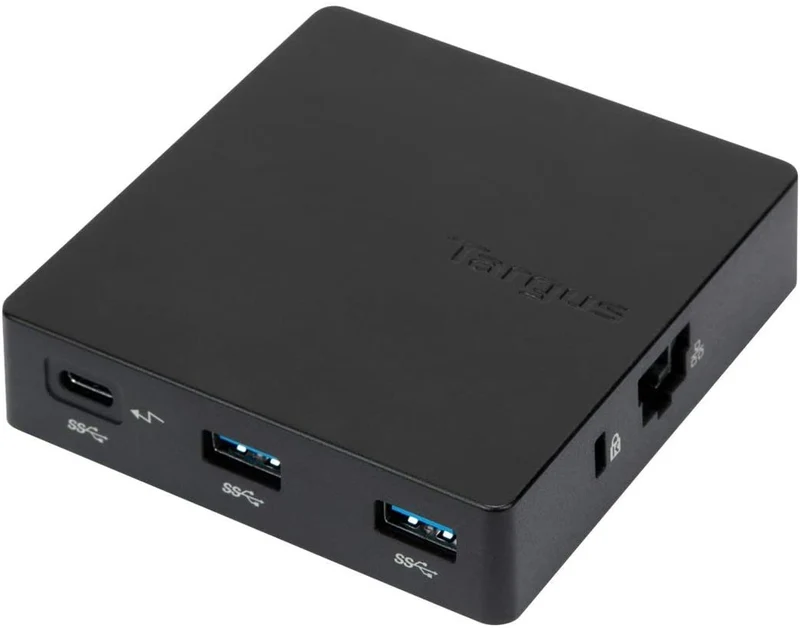 Targus USB-C Travel Dock with Power Pass-Through (DOCK412USZ) (Renewed)
