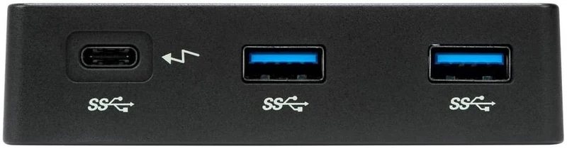 Targus USB-C Travel Dock with Power Pass-Through (DOCK412USZ) (Renewed)