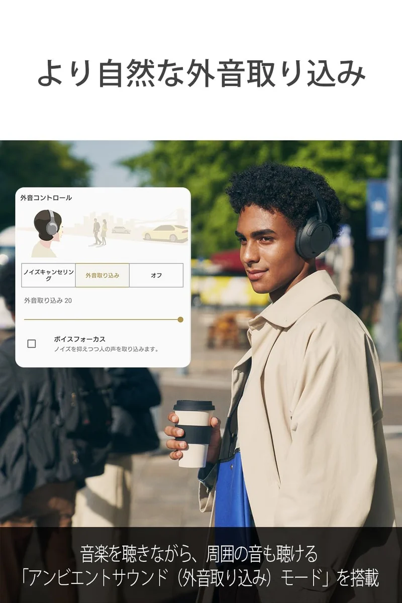 Sony WH-CH720NW Noise Canceling Wireless Bluetooth Headphones - Built-in Microphone - up to 35 Hours Battery Life and Quick Charge - Matte White